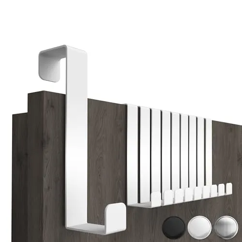 4smile Türhaken zum Einhängen, Fb. Weiß in weiß von 4smile