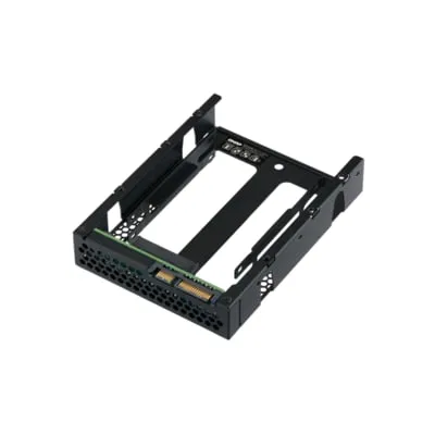 QNAP Drive Adapter QDA-A2AR - Schwarz, langlebig und hochwertig für zuverlässige Festplattenerweiterung