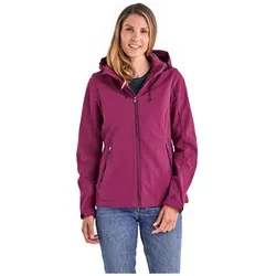 Killtec Softshelljacke Damen - Wasserabweisend und winddicht - Funktionsjacken mit abnehmbarer Kapuze, atmungsaktiv und ideal für Outdoor-Aktivitäten bei jedem Wetter.