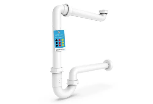 Bächlein Siphon Raumsparsiphon Badezimmer G 1 1/4