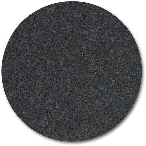 Zeller Present Platzset, 6-teilig aus Filz in schwarz von Zeller Present