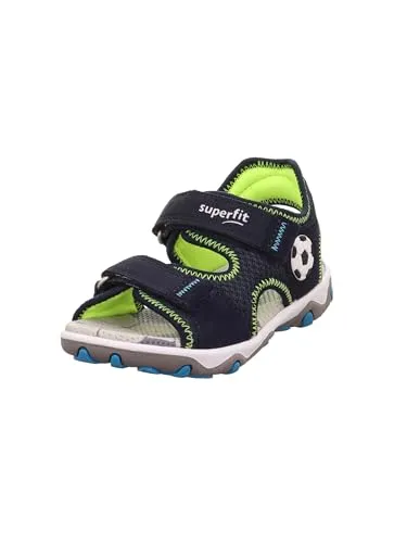 Superfit Mike 3.0 Sandale, Blau/Türkis 8000, 35 EU - Wanderschuhe mit atmungsaktivem Textilfutter und chromfreier Lederinnensohle für ein optimales Fußklima, ideal für aktive Kinder.