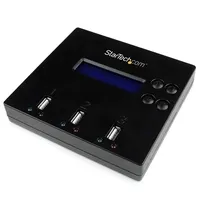 1:2 Standalone USB 2.0 Flash Drive Duplicator und Eraser - Schneller USB-Disk-Kopierer mit 2 Schächten für effizientes Datenmanagement