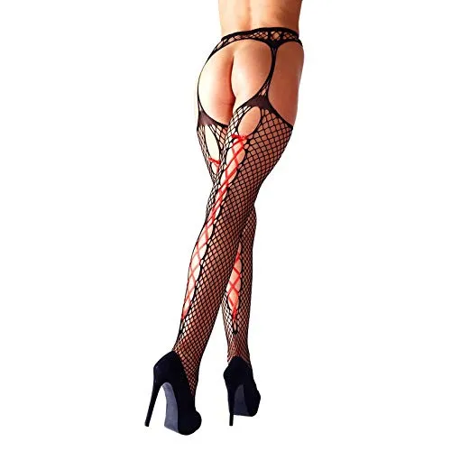 Cottelli Collection Strapsstrumpfhose L/XL