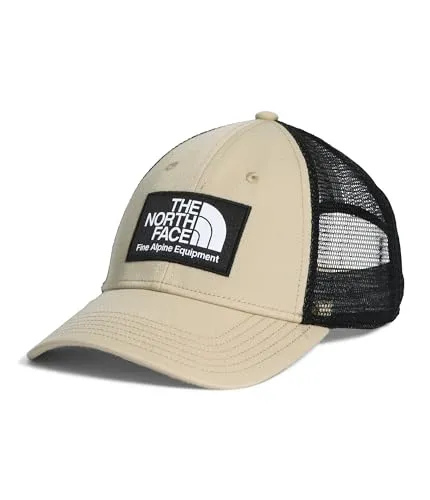 The North Face Mudder Trucker Cap - STK - Gravel - Caps & Hüte mit verstellbarem Schnappverschluss und atmungsaktivem, recyceltem Netzgewebe für optimalen Tragekomfort an sonnigen Tagen.