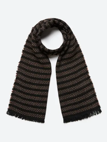 Sisley Schal in Schwarz/ Braun, braun/schwarz, Kinder