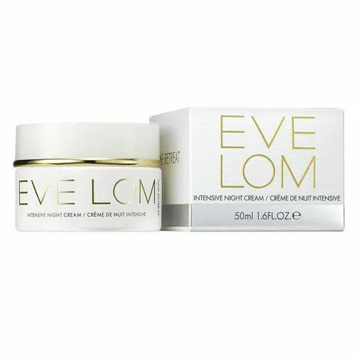 Eve Lom Time Retreat Intensive Night Cream 50ml - Nachtpflege für alle Hauttypen, die reife Haut regeneriert und Falten sichtbar mindert. Ideal für Frauen über 30, die intensive Feuchtigkeit und Anti-Aging-Effekte suchen.