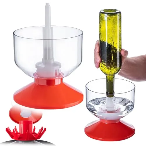 KADAX Flaschenspüler für Glasflaschen – Effizienter Flaschenreiniger aus Kunststoff