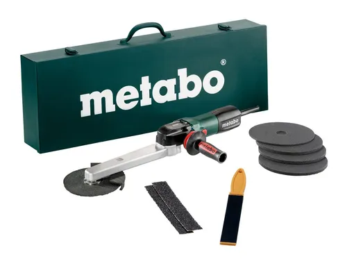 Metabo KNSE 9-150 Kehlnahtschleifer inkl. Zubehör - Schleifmaschinen für präzise Oberflächenbearbeitung, ideal für Metallarbeiten und mit umfangreichem Zubehör für sofortigen Einsatz.