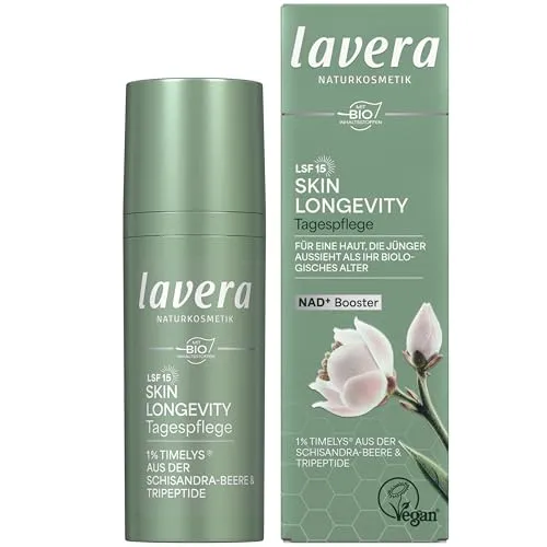 lavera Skin Longevity Tagespflege mit LSF 15