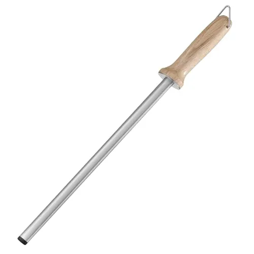 Diamant Wetzstahl mit Holzgriff