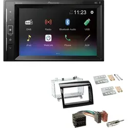 Pioneer DMH-A240DAB 2-DIN Autoradio mit Bluetooth & DAB für Fiat Ducato