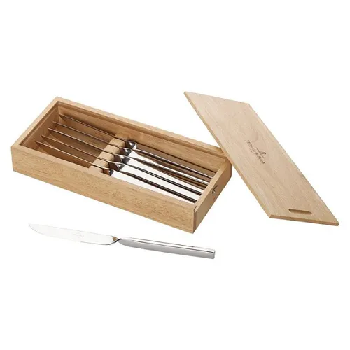Villeroy & Boch Steakmesser New Wave 6-tlg. silberfarben von Villeroy & Boch