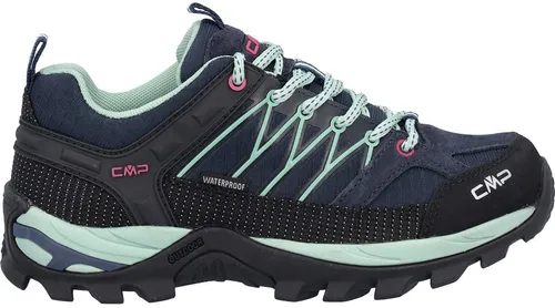 CMP Rigel Low WMN Trekking Shoes WP - Wasserfeste Damen Wanderschuhe - Wanderschuhe für Damen mit stoßabfedernder Sohle aus EVA und TPU, ideal für nasse und trockene Böden, bieten optimalen Komfort und Schutz beim Wandern und Trekking.