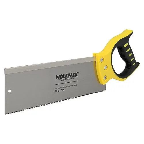 Bimaterial-Säge 300 mm / 12 Zoll Säge Tischlersäge, Tischlersäge, Rippensäge, Holzsäge, Kunststoff usw