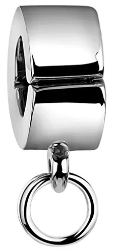 Nenalina Clip-Charm Solo aus 925 Sterling Silber - Clasp Charms für Damen, hochwertiger Clip-Anhänger aus 925 Sterling Silber, ideal zum Personalisieren mit eigenen Charms - perfektes Geschenk für besondere Anlässe.