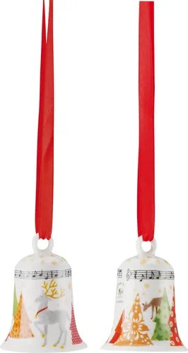 Hutschenreuther Porzellanglocke O Tannenbaum 2017 Christbaumschmuck Baumschmuck