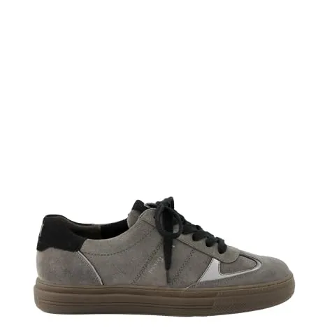 Paul Green Sneaker 5466-018 aus Rauleder in Grau für Damen EU 6/39 - Elegante Sneaker aus hochwertigem Rauleder mit herausnehmbarer Decksohle. Ideal für stilbewusste Damen, die Komfort und Design verbinden möchten.