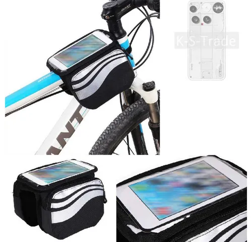 K-S-Trade Handyhülle für Nothing Phone (3), Rahmentasche Fahrrad-Halterung Rahmenhalterung Fahrrad