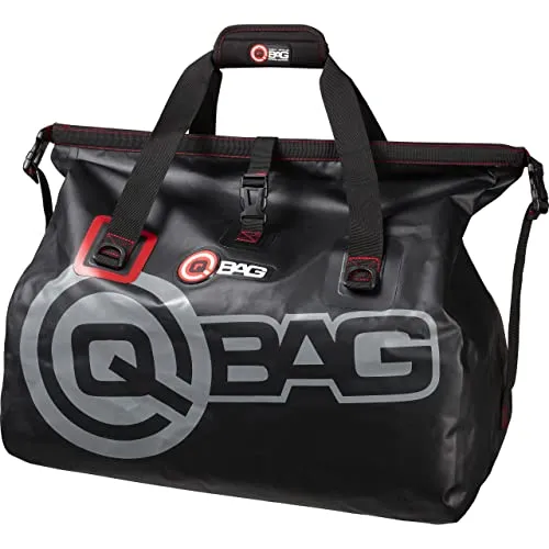 QBag Hecktasche/Gepäckrolle Wasserdicht für Motorrad - Duffel Bag 50L Roller, Boot, Fahhrad, Fahrrad