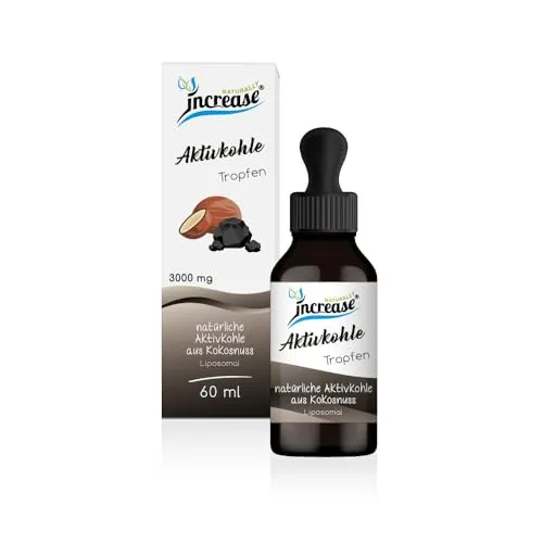 Hochdosierte Aktivkohle Tropfen mit MCT Öl - 90.000mg pro Packung - Entdecken Sie unsere hochdosierten Aktivkohle Tropfen mit natürlichem MCT Öl. Jede Flasche enthält 90.000 mg Aktivkohle für eine einfache Einnahme. Ideal für die tägliche Unterstützung.