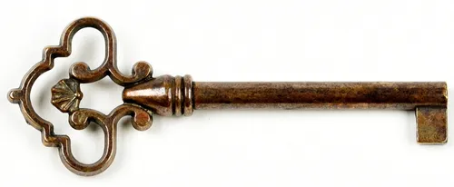 Möbelschlüssel Antik Stilmöbel Brünniert Ersatzschlüssel Rohling Messing Patina