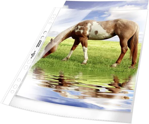 DURABLE Prospekthülle Prospekthülle A4 PP 80 my glasklar VE=50 Stück (20 Stück)