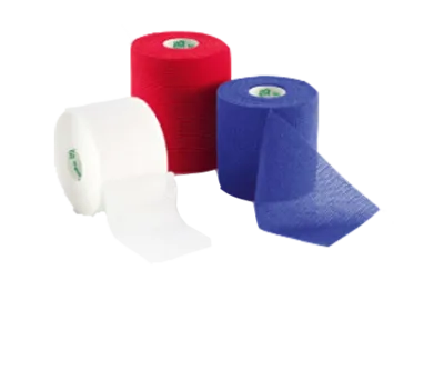 Mollelast Haft Binden Latexfrei 8 cm x 4 m - Weiße, hautfreundliche Binde für optimalen Halt und Komfort