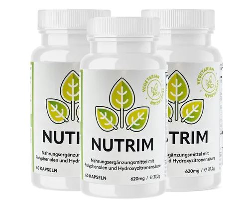 Produktbild Nutrim Kapseln mit Knotentang, Ingwer, Grünem Tee