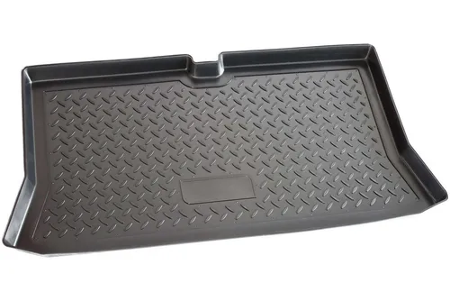 Produktbild RECAMBO Kofferraumwanne für Nissan Micra III, K12, 2003-2010, für Nissan Micra III, 100% passgenaue Antirutschmatte, Kofferraum Schutzmatte, Gummimatte