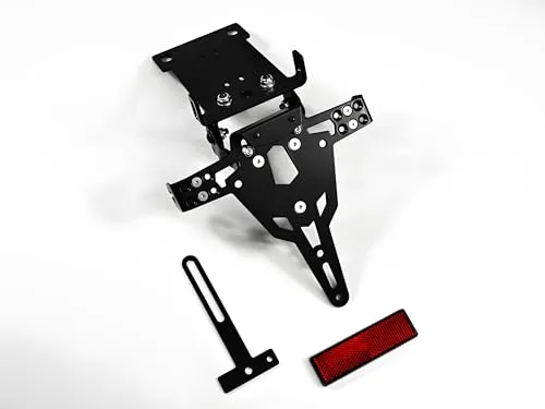 ZIEGER Pro Kennzeichenhalter Kennzeichenhträger Heckumbau kompatibel mit: Yamaha FZ6 | Fazer | FZ6 S2 | Fazer S2 Schweiz