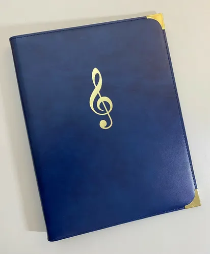 Sonderangebot Chormappe CLASSIC Notenmappe Mappen blau von Rolf Handschuch