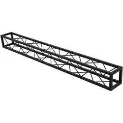 Alutruss Traversensystem 2000mm - Partybeleuchtung - Dekorative Vierecks-Traverse für trendige Konstruktionen, die mit passender Beleuchtung dramatische Effekte erzielt.