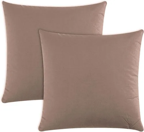 Müskaan Kissenbezug Kissenbezug 40x40 40x80 80x80 2er Pack Mikrofaser Kissenhülle, (2 Stück), mit Reißverschluss