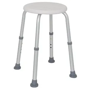 Russka Duschhocker Standard - Dusch- & Badestühle, stabiler und rutschfester Hocker für sicheres Sitzen in der Dusche oder Badewanne