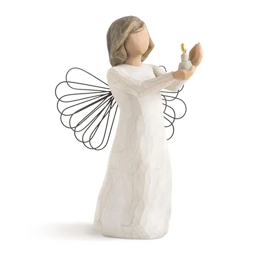 Enesco Willow Tree Angel of Hope Figurine in beige von Willow Tree