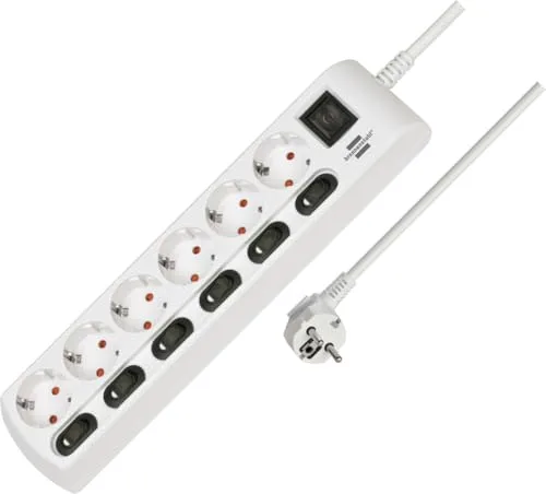 Produktbild Brennenstuhl Steckdosenleiste 1153110126 mit Schalter