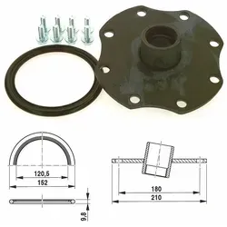BOSCH Handlochdeckel TTNR: 7747029313 mit Muffe G1 1/2