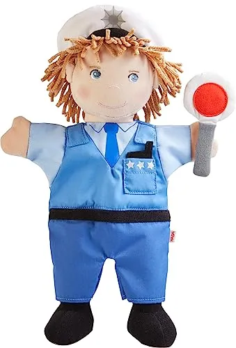 Handpuppe Polizei, Spielfigur 27 cm