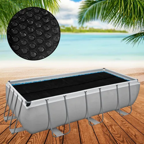 PoolSun Solarplane 115µm 450x220cm Solarfolie Poolplane Poolheizung Pool Plane