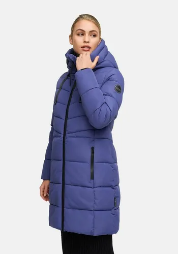 Marikoo Winterjacke Natsukoo XVI Stepp Mantel mit großer Kapuze