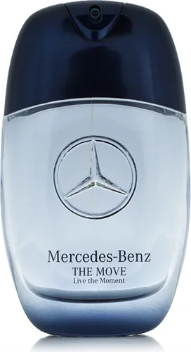 Mercedes Benz M The Move Live Eau de Parfum 100ml - Herrenduft mit orientalischen Noten, kombiniert frischen Ingwer und blumige Geranie für einen energiegeladenen, modernen Duft, ideal für jeden Anlass.