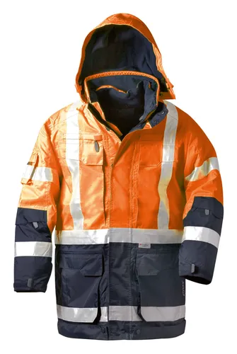 Elysee Warnparka Wallace 4in1 XXXL orange - 23431/5 - Jacken & Parkas, vielseitig und wetterfest mit 4 Funktionen für optimalen Schutz bei jedem Wetter.