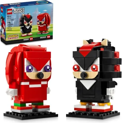 LEGO Sonic The Hedgehog™: Knuckles & Shadow – Bauspielzeugset - Bauspielzeugset für Sonic-Fans: Erlebe den Bau- und Spielspaß mit Knuckles und Shadow, ideal für Kinder ab 10 Jahren und eine tolle Geschenkidee!