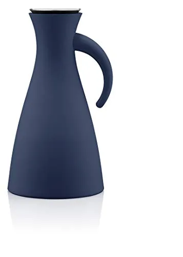 Eva Solo Kaffee-Isolierkanne navy blue - Stilvoller Thermobehälter - Thermobehälter mit innovativem Edelstahl-Ausgießer, ideal für den perfekten Kaffeegenuss zu Hause oder unterwegs.