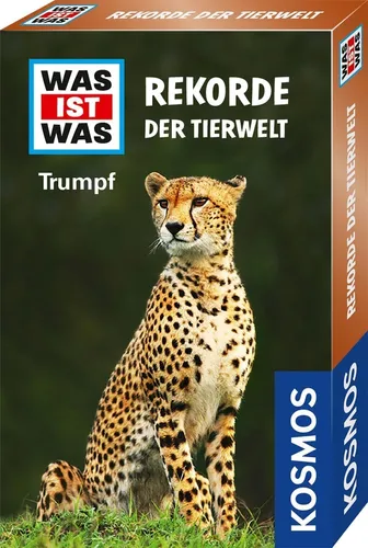 KOSMOS WAS IST WAS Rekorde der Tierwelt Kartenspiel Trumpf
