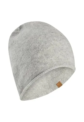 camel active Damen Beanie aus Wollmix Grau