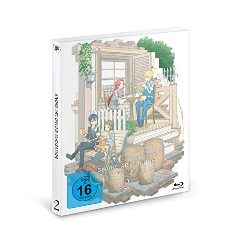 Sword Art Online: Alicization - Staffel 3 - Vol.2 - [Blu-ray] - Spannende Anime-Serie, Staffel 3, Vol. 2 auf Blu-ray, perfekt für Fans von Action und Abenteuer, freigegeben ab 16 Jahren.