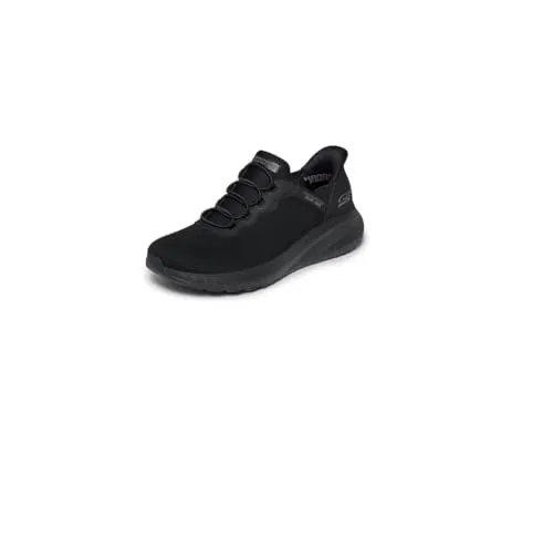 Skechers Slip-ins Bobs Squad Chaos Daily Hype Herren Sneaker Schwarz - Sneaker in Schwarz mit Air-Cooled Memory Foam für optimalen Tragekomfort. Einfach reinschlüpfen dank Schlupf-Design – ideal für Freizeit und Sport.