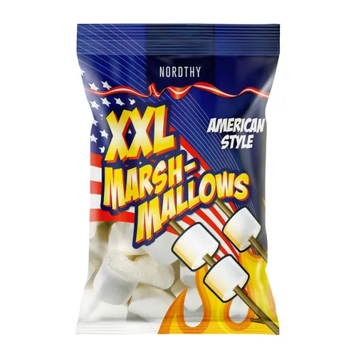 Nordthy XXXL Marshmallows 700g Beutel | Riesenschaumzucker von Nordthy